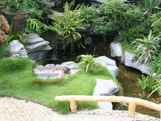 Hồ nước - Một phần không thể thiếu trong thiết kế sân vườn.