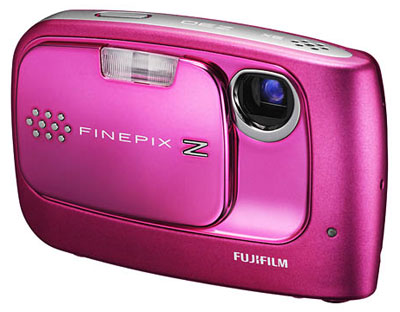 Fujifilm FinePix Z30 là mẫu máy ảnh có thiết kế thời trang. Ảnh: Cnet.
