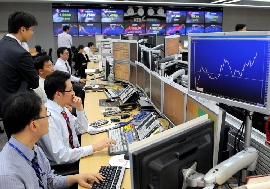 Chỉ số Kospi của TTCK Hàn Quốc đã tăng 22% trong năm nay 